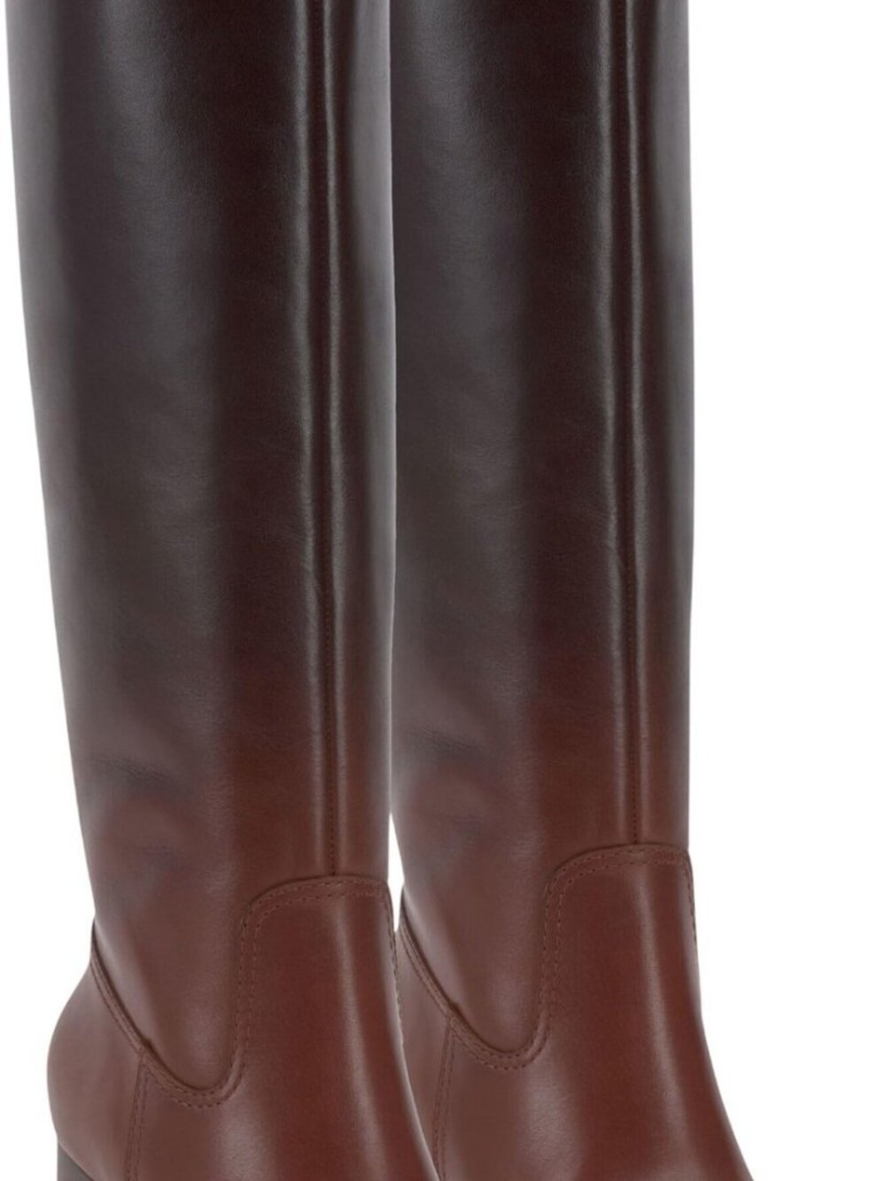 NWT Vince Camuto Ombre Knee High Dress Boot VC-LEILA Chocolate Fade Brown 7M - Picture 4 of 15